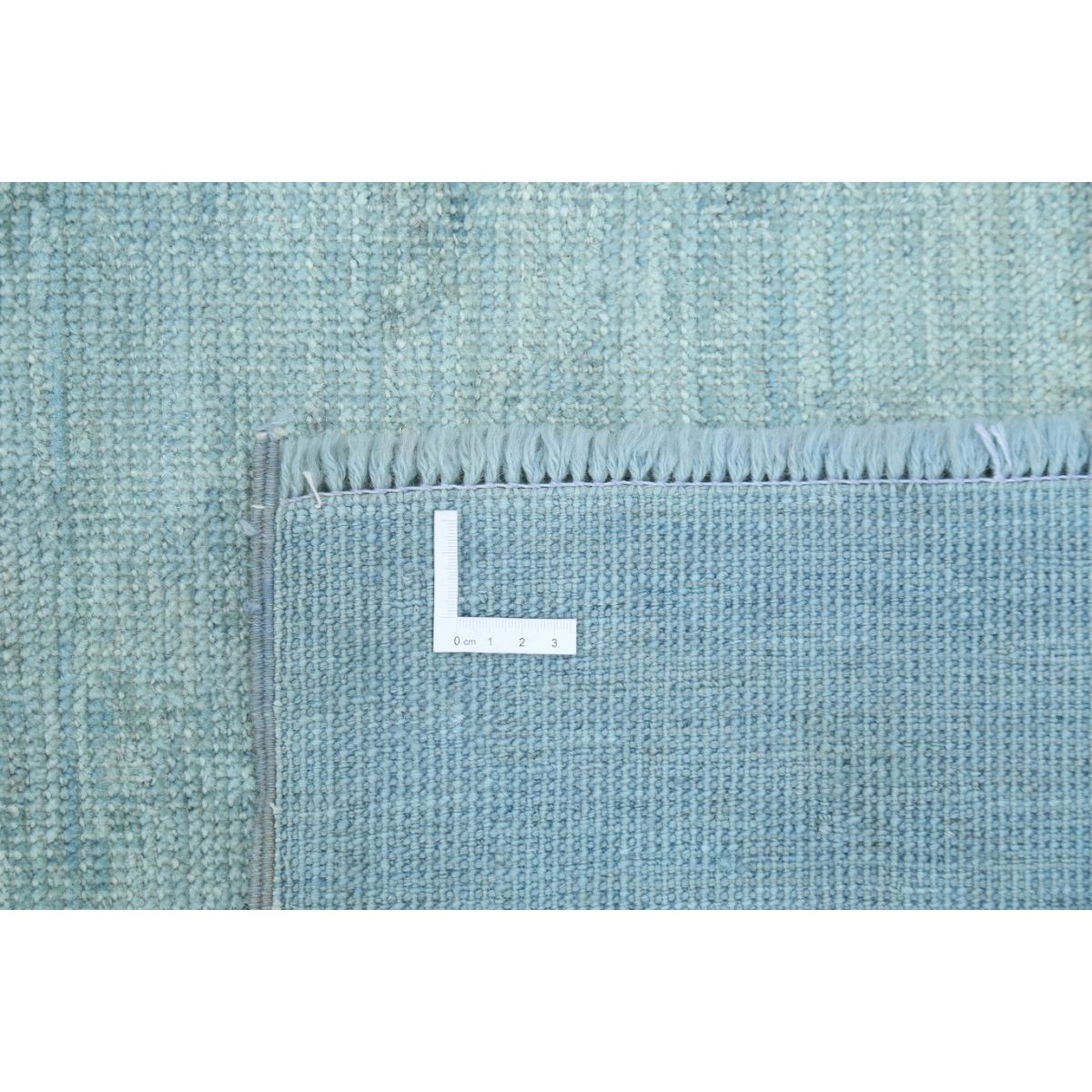 Overdye 7x10 Handmade Double Knotted Washable Wool Rug - Monochormatic