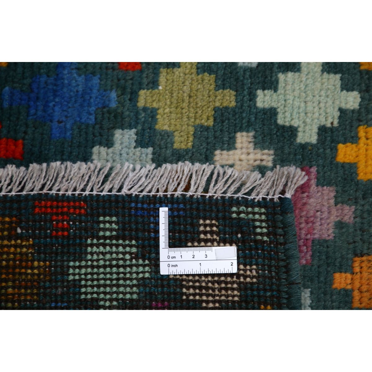 Revival 6x8 Handmade Double Knotted Washable Wool Rug - Colorful
