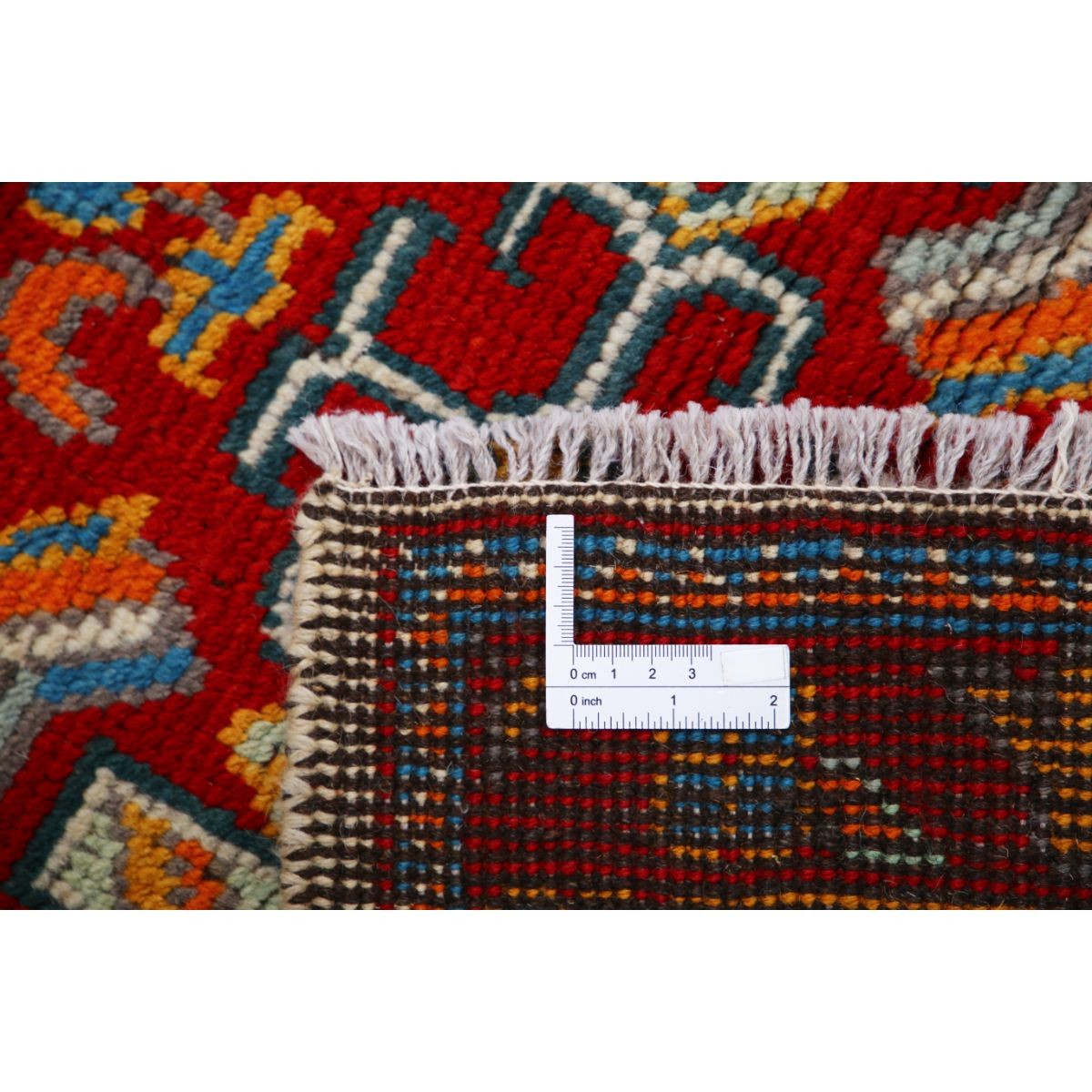 Revival 3x5 Handmade Double Knotted Washable Wool Rug - Colorful