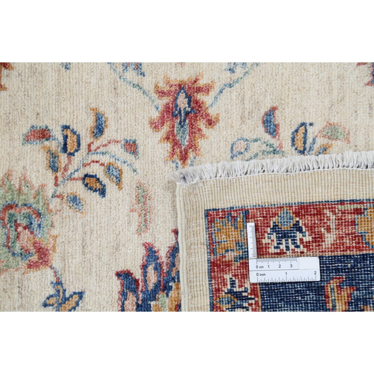 Ziegler 7x9 Handmade Double Knotted Washable Wool Rug - Colorful