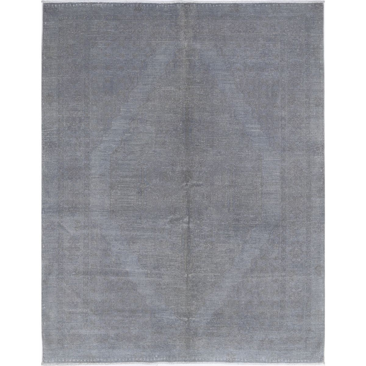 Overdye 6x8 Handmade Double Knotted Washable Wool Rug - Monochormatic