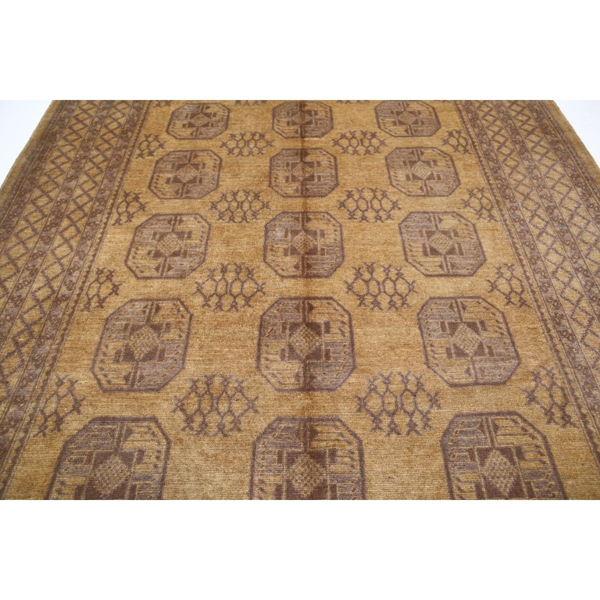 Revival 8x10 Handmade Double Knotted Washable Wool Rug - Colorful