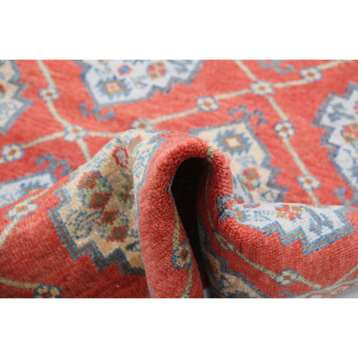 Revival 3x5 Handmade Double Knotted Washable Wool Rug - Colorful