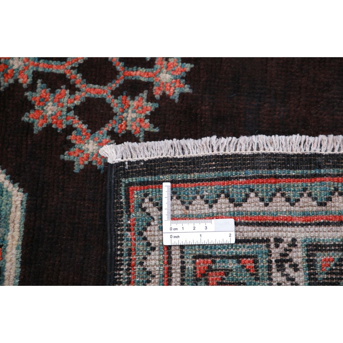 Revival 4x6 Handmade Double Knotted Washable Wool Rug - Colorful