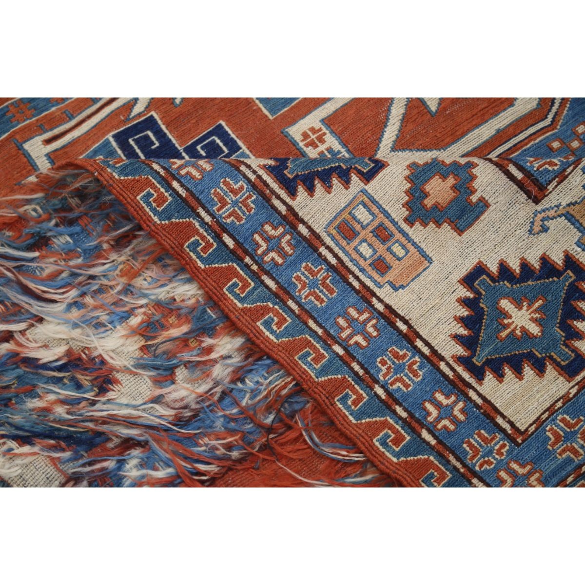 Sumak 6x9 Hand Woven Washable Wool Rug - Colorful