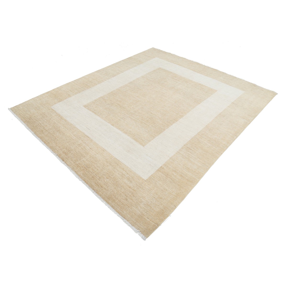 Modcar 7x8 Handmade Double Knotted Washable Wool Rug - Colorful