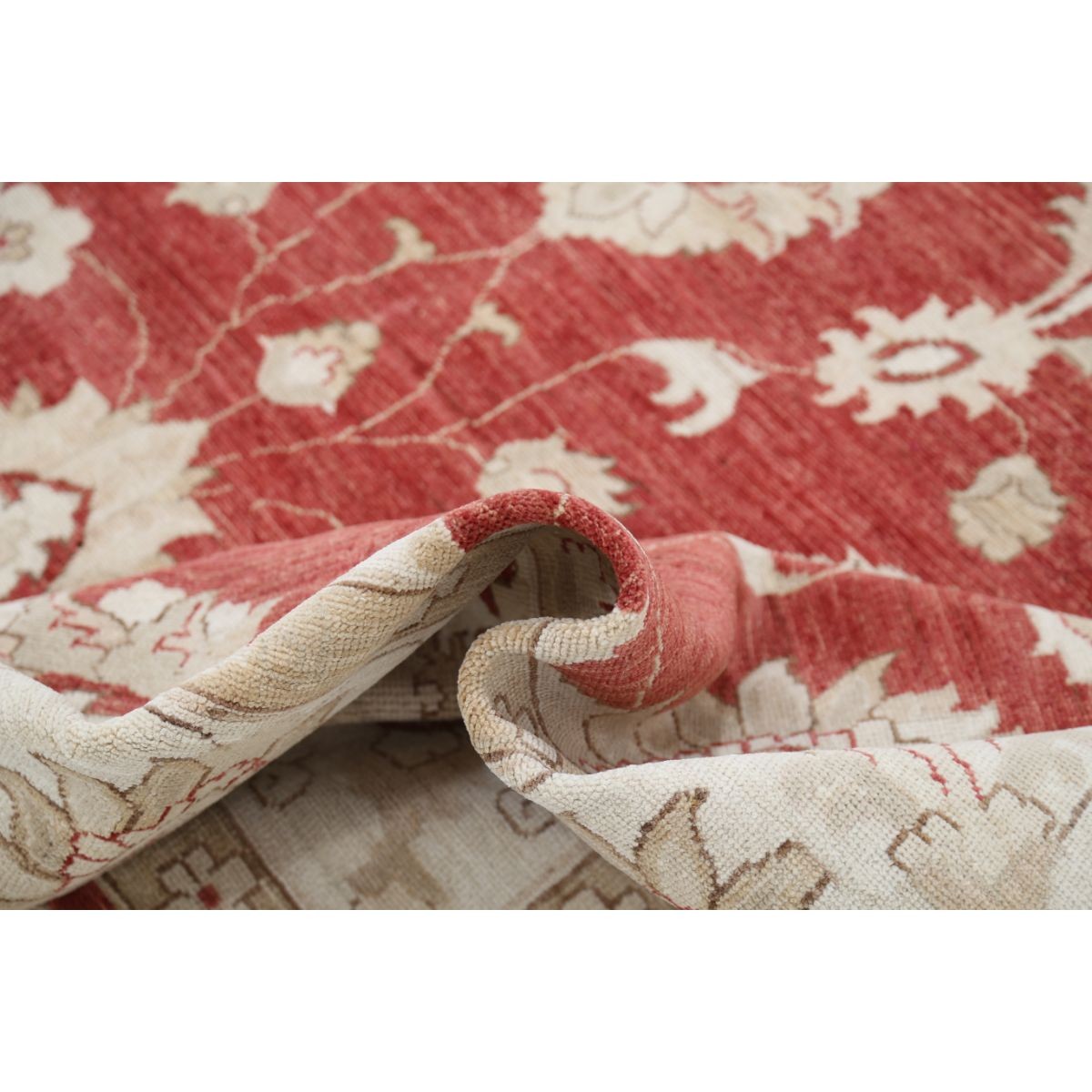 Ziegler 9x12 Handmade Double Knotted Washable Wool Rug - Colorful