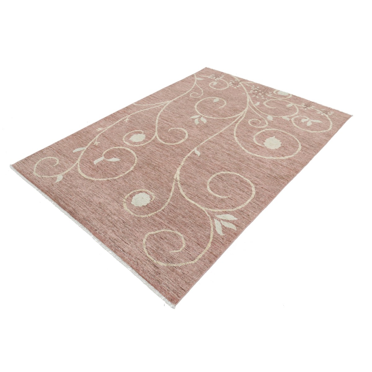 Modcar 5x8 Handmade Double Knotted Washable Wool Rug - Colorful