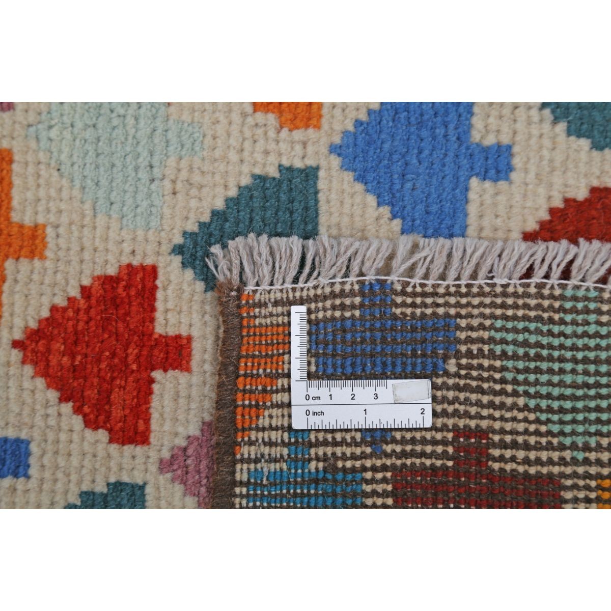 Revival 3x5 Handmade Double Knotted Washable Wool Rug - Colorful