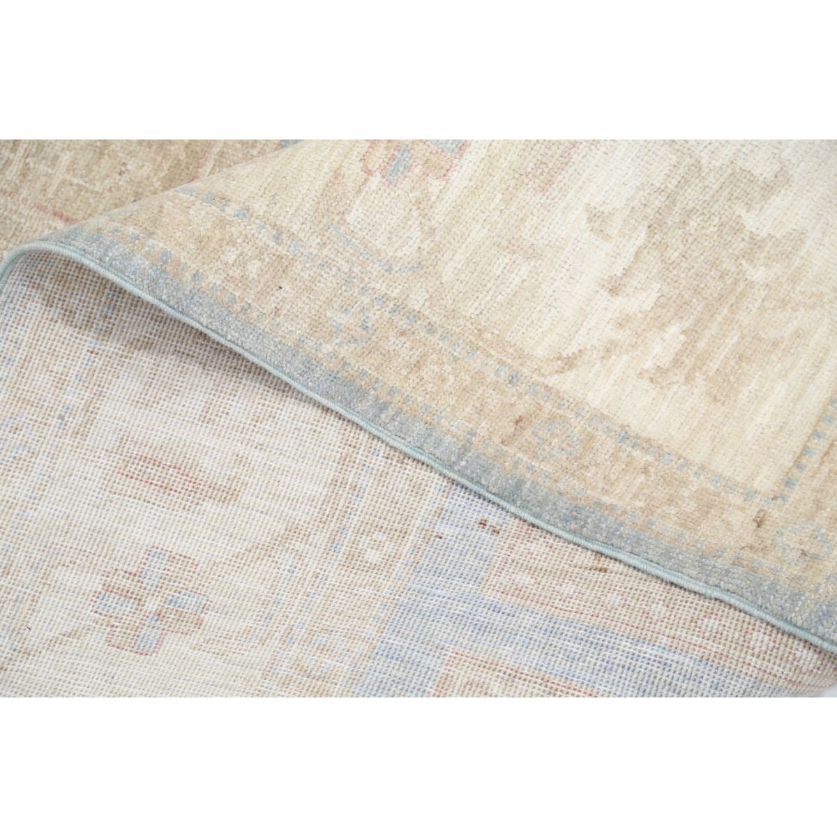 Bakhtiari 5x8 Handmade Double Knotted Washable Wool Rug - Soft Hues
