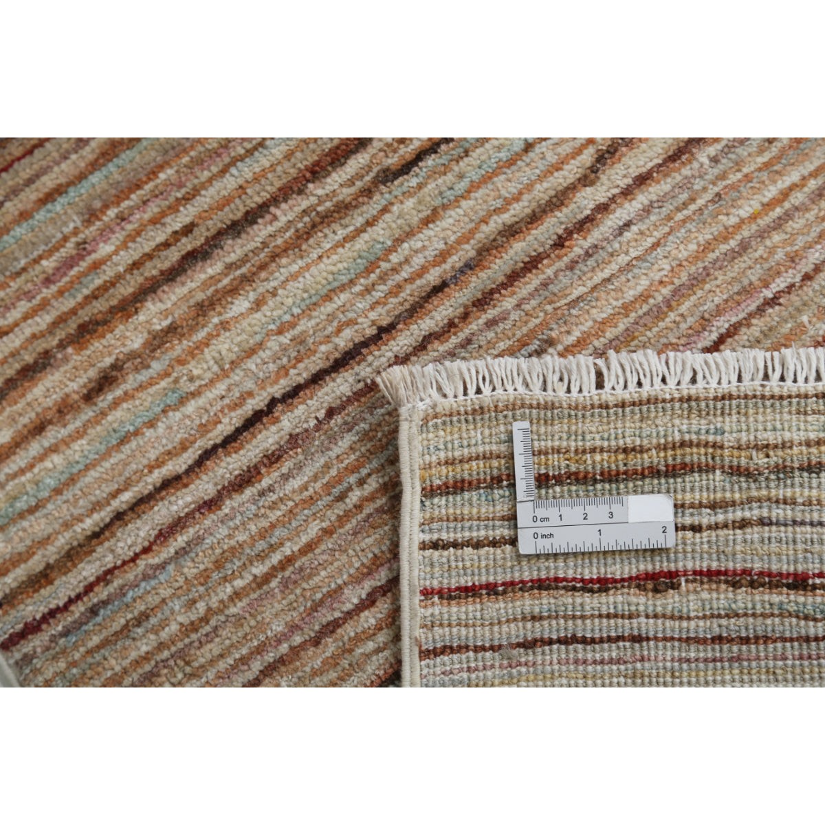 Modcar 4x6 Handmade Double Knotted Washable Wool Rug - Colorful