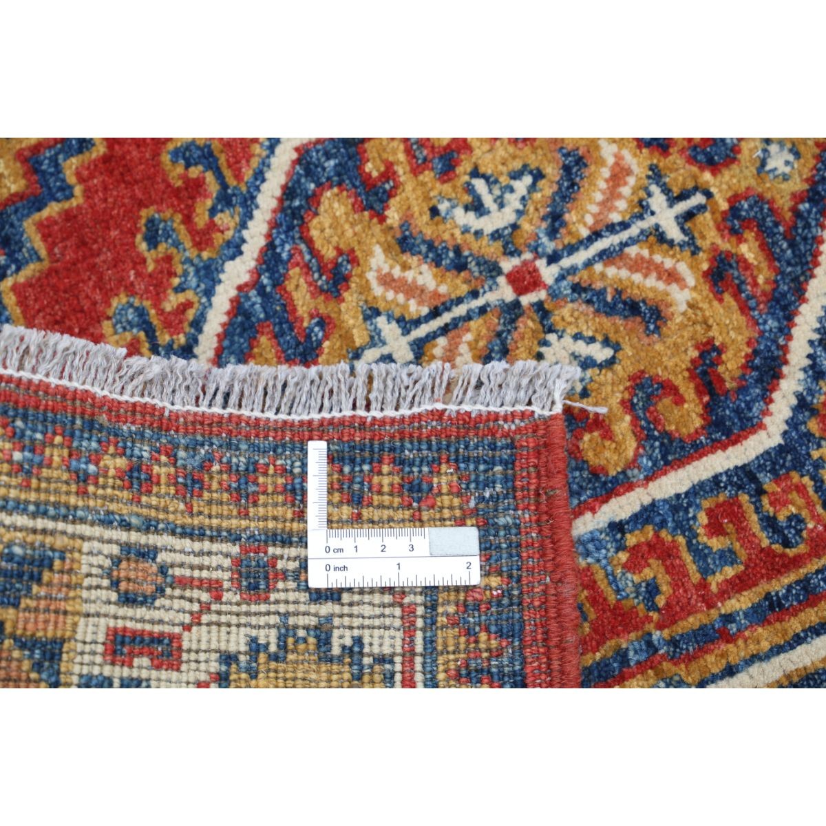 Revival 2x3 Handmade Double Knotted Washable Wool Rug - Colorful