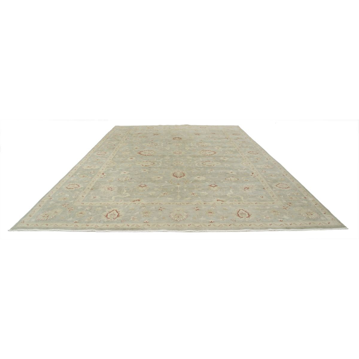 Ziegler 10x14 Handmade Double Knotted Washable Wool Rug - Colorful