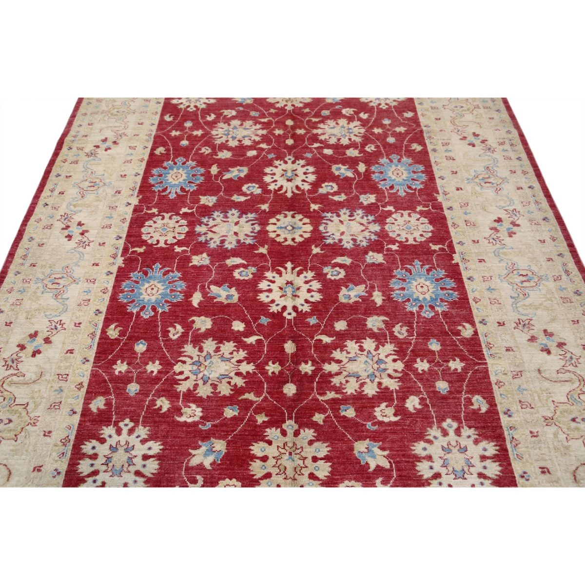 Ziegler 6x10 Handmade Double Knotted Washable Wool Rug - Colorful