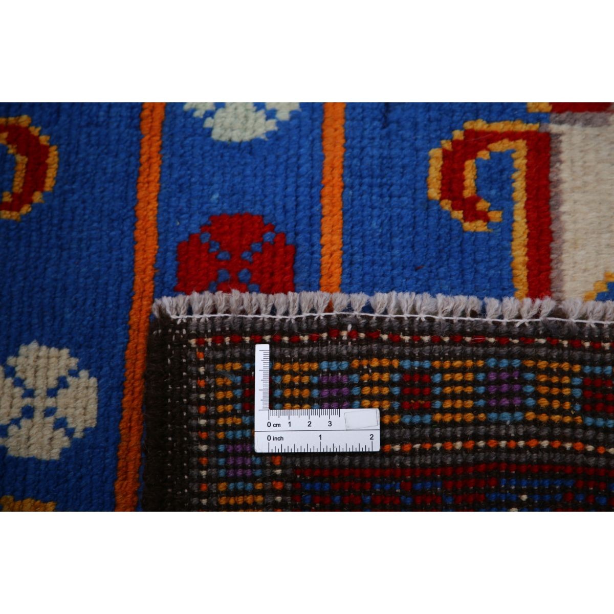 Revival 6x8 Handmade Double Knotted Washable Wool Rug - Colorful