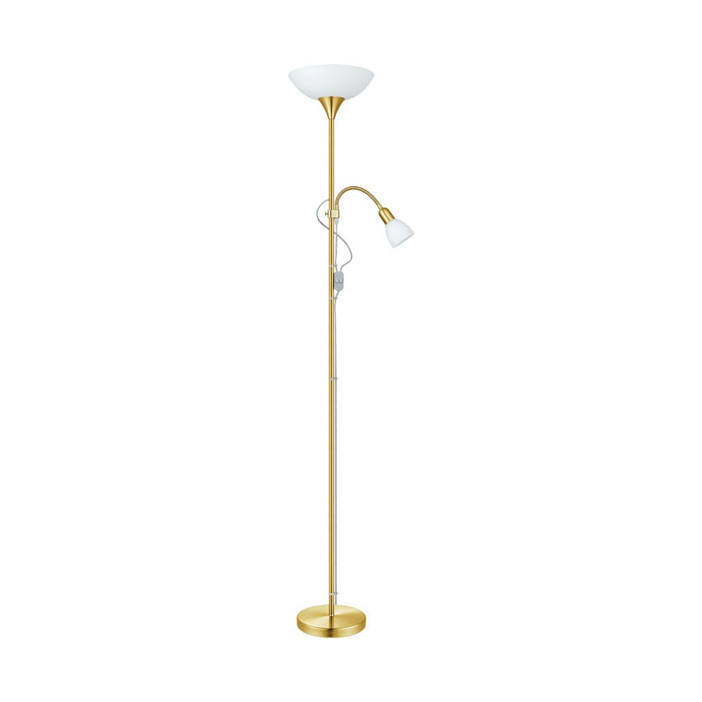 Eglo 82843 "UP 2" 176,5 Cm Yüksekliğinde Çelik Köşe Lambası Lambader