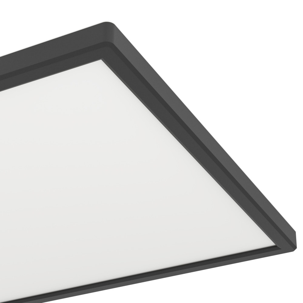 Eglo 901469 "ROVITO-Z" 57 Cm Uzunluğunda Siyah Plastik Led Panel Ip44