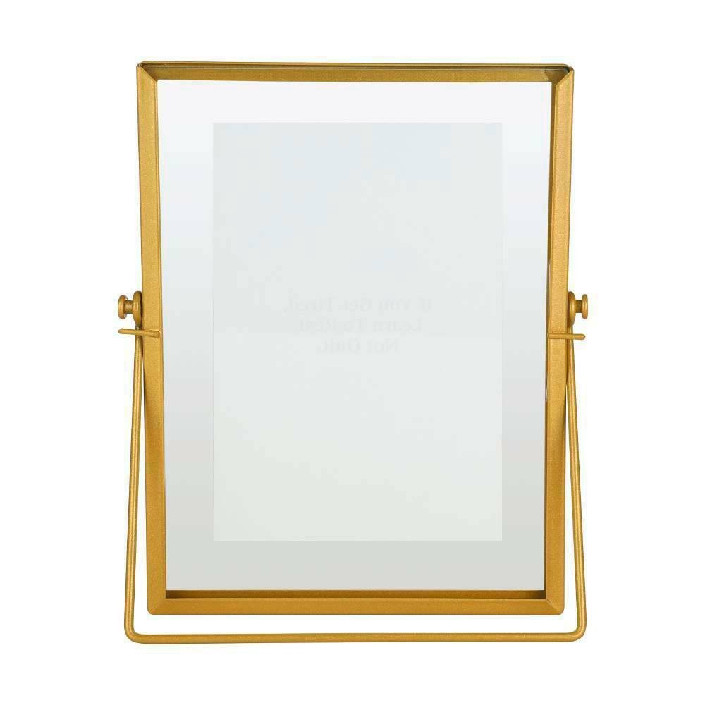 Eglo 423004 "RENABIE" 20,5 Cm Yüksekliğinde 15,3 Cm Uzunluğunda Çelik, Cam Gold Resim Çerçevesi