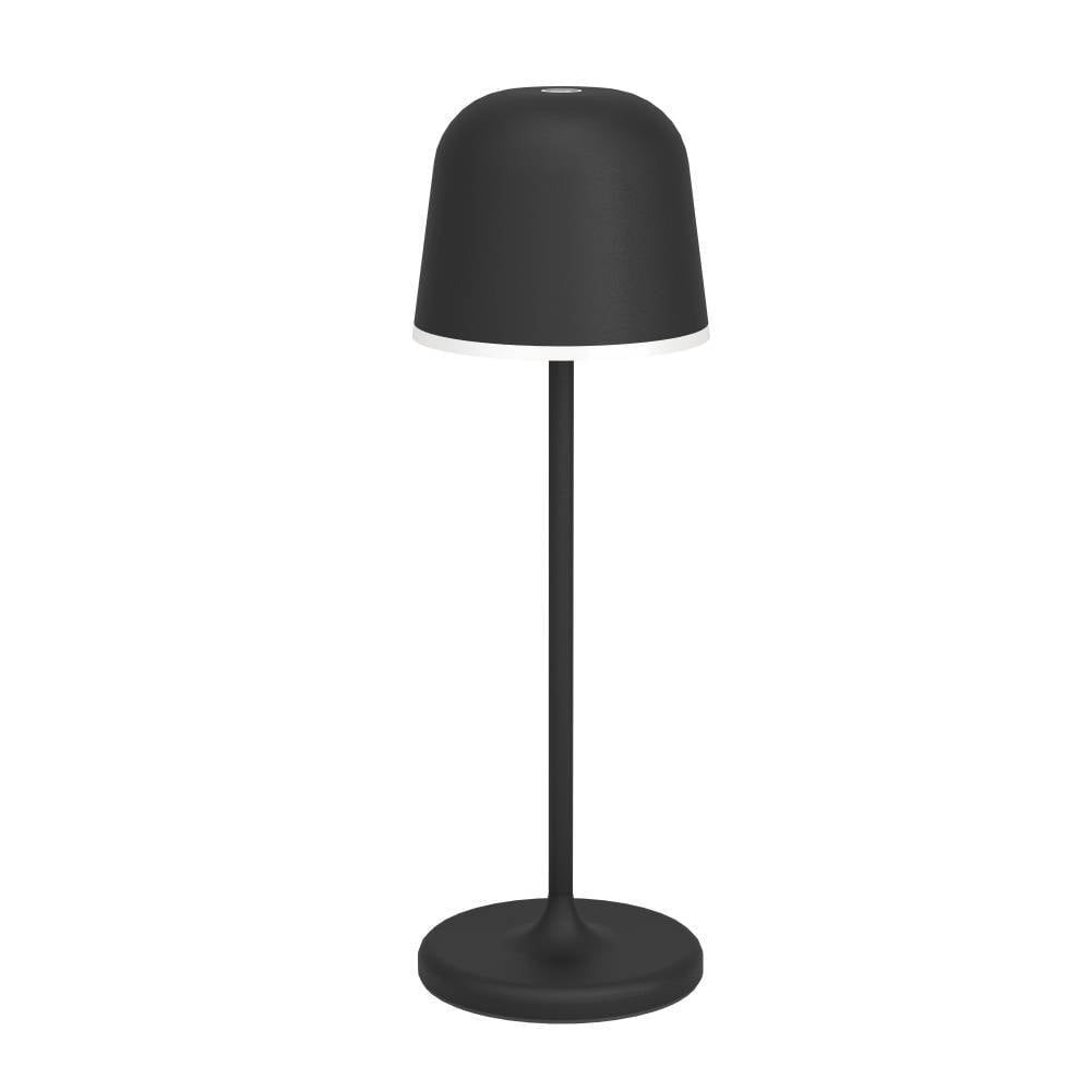 Eglo 900457 "MANNERA" 34 Cm Yüksekliğinde Dokunmatik Alüminyum, Usb Girişli Çelik Dış Mekan Bahçe Aydınlatması Masa Lambası Ip54