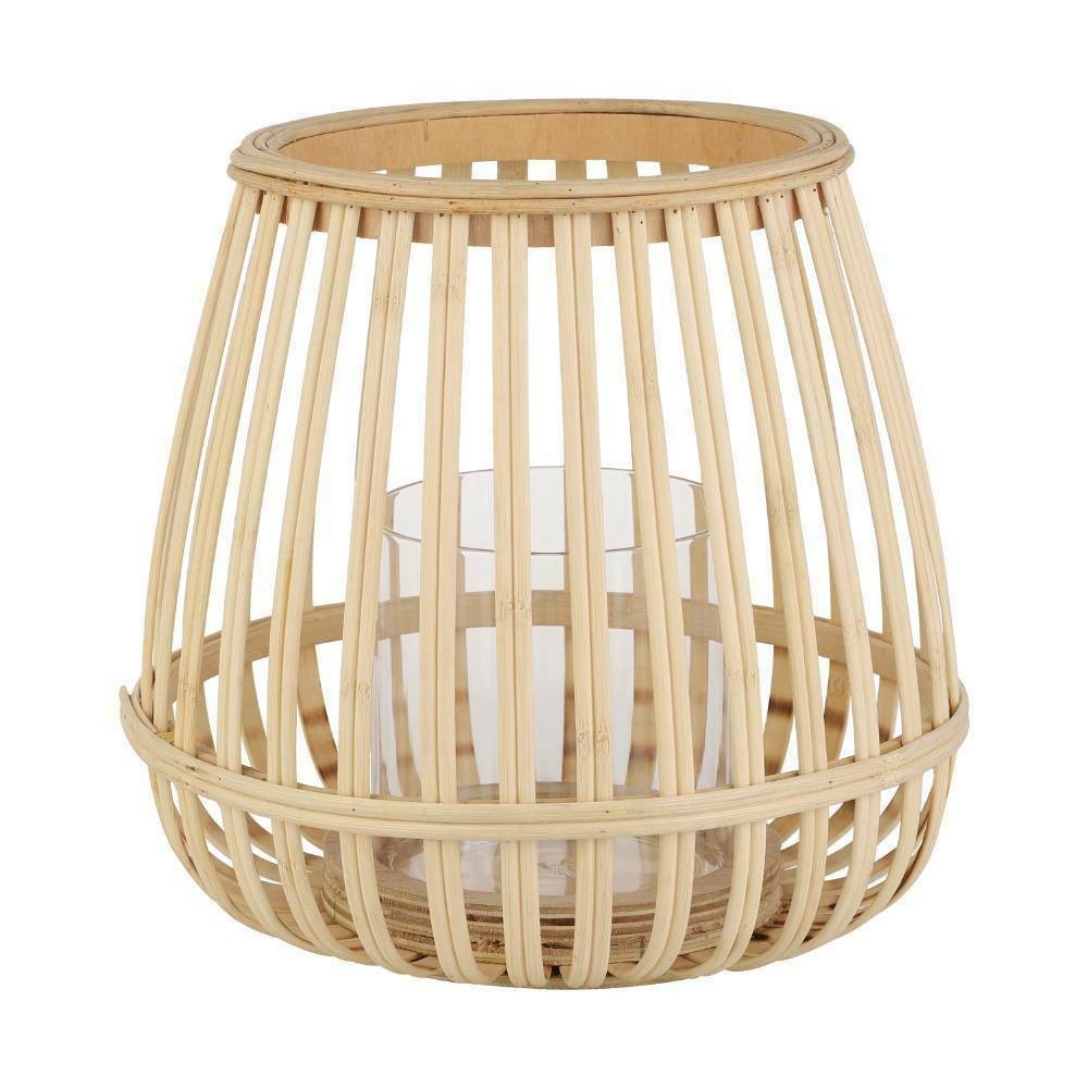 Eglo 422084 "BUNAWAN" 20 Cm Yüksekliğinde Ahşap Dekoratif Mumluk