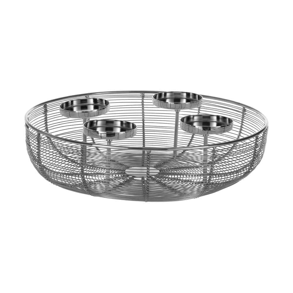 Eglo 427161 "HAGONY" 10 Cm Yüksekliğinde Dekoratif Çelik Şamdan