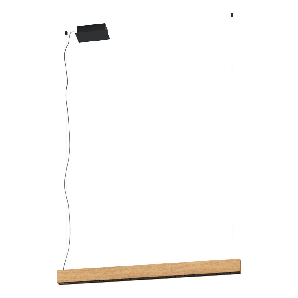 Eglo 39718 "TERMINI 1" 106,5 Cm Uzunluğunda Çelik Siyah Sarkıt Avize