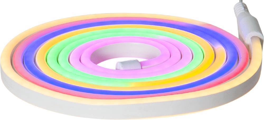 Eglo 900224 "FLATNEONLED" 300 Cm Uzunluğunda Dış Mekan Bahçe Aydınlatması Ağaç Renkli Led Şerit Ip44