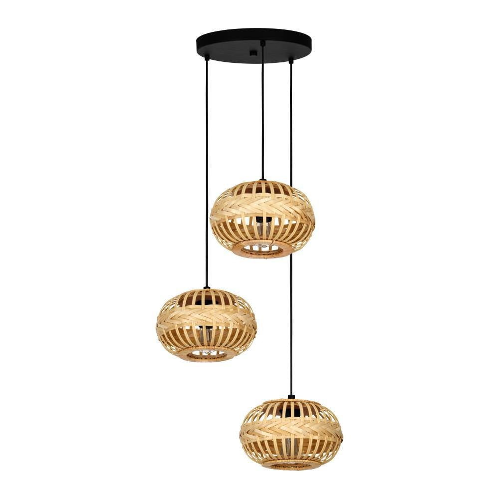 Eglo 43864 "AMSFIELD 1" 110 Cm Yüksekliğinde Çelik Siyah Sarkıt Avize