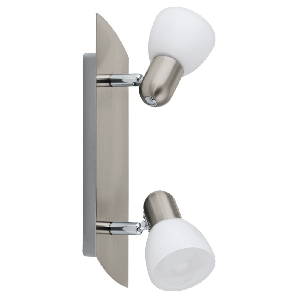 Eglo 90984 "ENEA" 2X40W Çelik Nikel Mat Sıva Üstü Spot