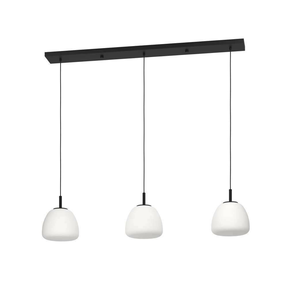 Eglo 390202 "BALMES" 150 Cm Yüksekliğinde Çelik Siyah Sarkıt Avize