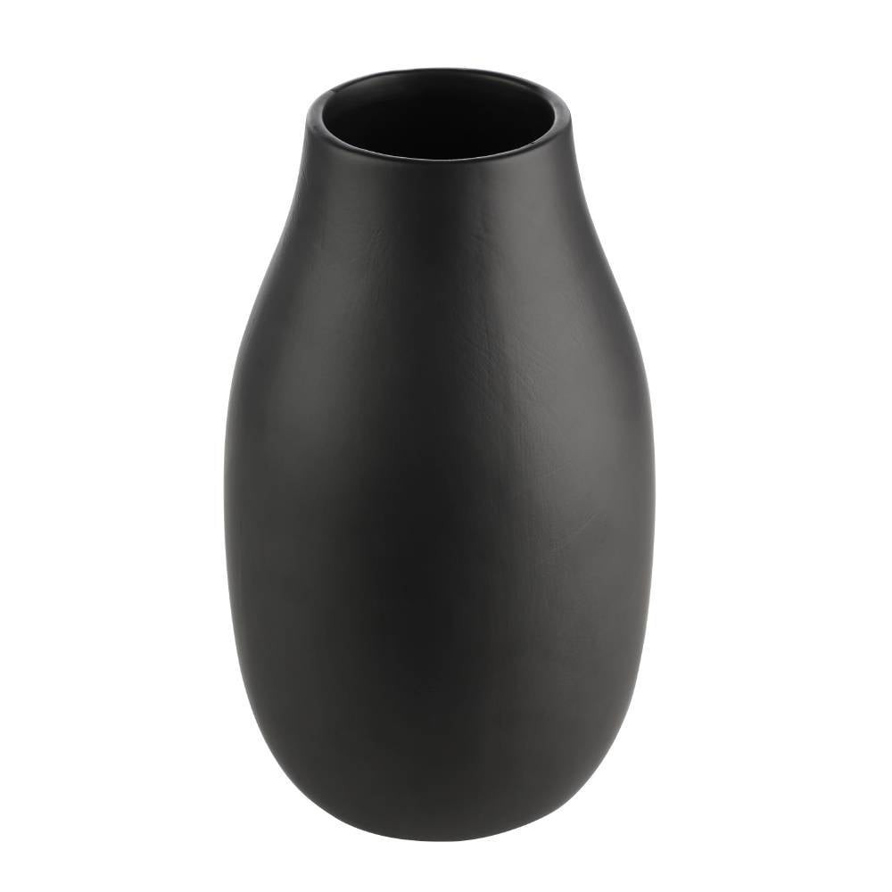 Eglo 421035 "BUGALLON" 26 Cm Yüksekliğinde Siyah Seramik Vazo