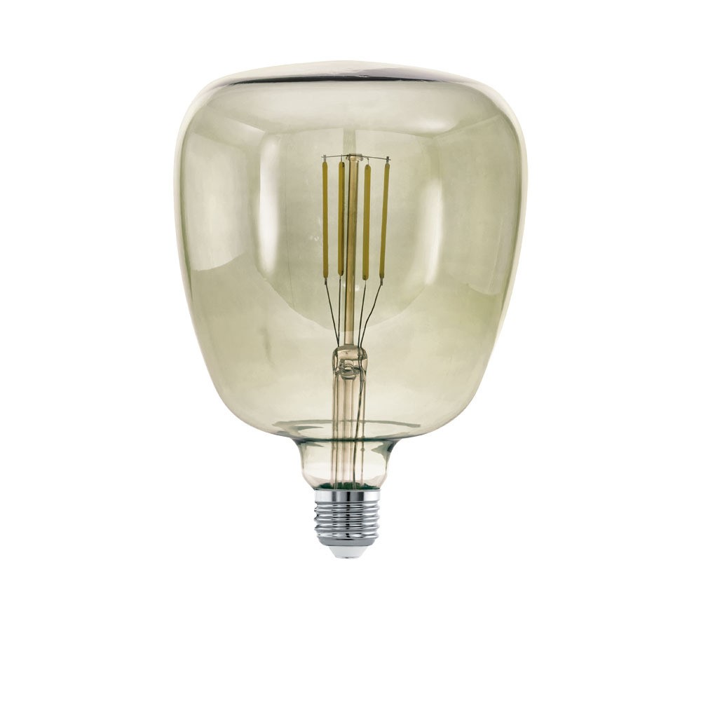 Eglo 12598 E27-Led-T140 Ampul 1X4W Siyah-Şeffaf 3000K 380 Lümen Dim Edilebilir