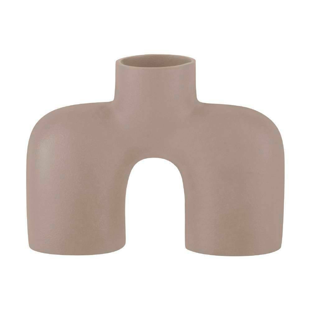 Eglo 421061 "BROWER" 18 Cm Yüksekliğinde Kum Rengi Metal Vazo