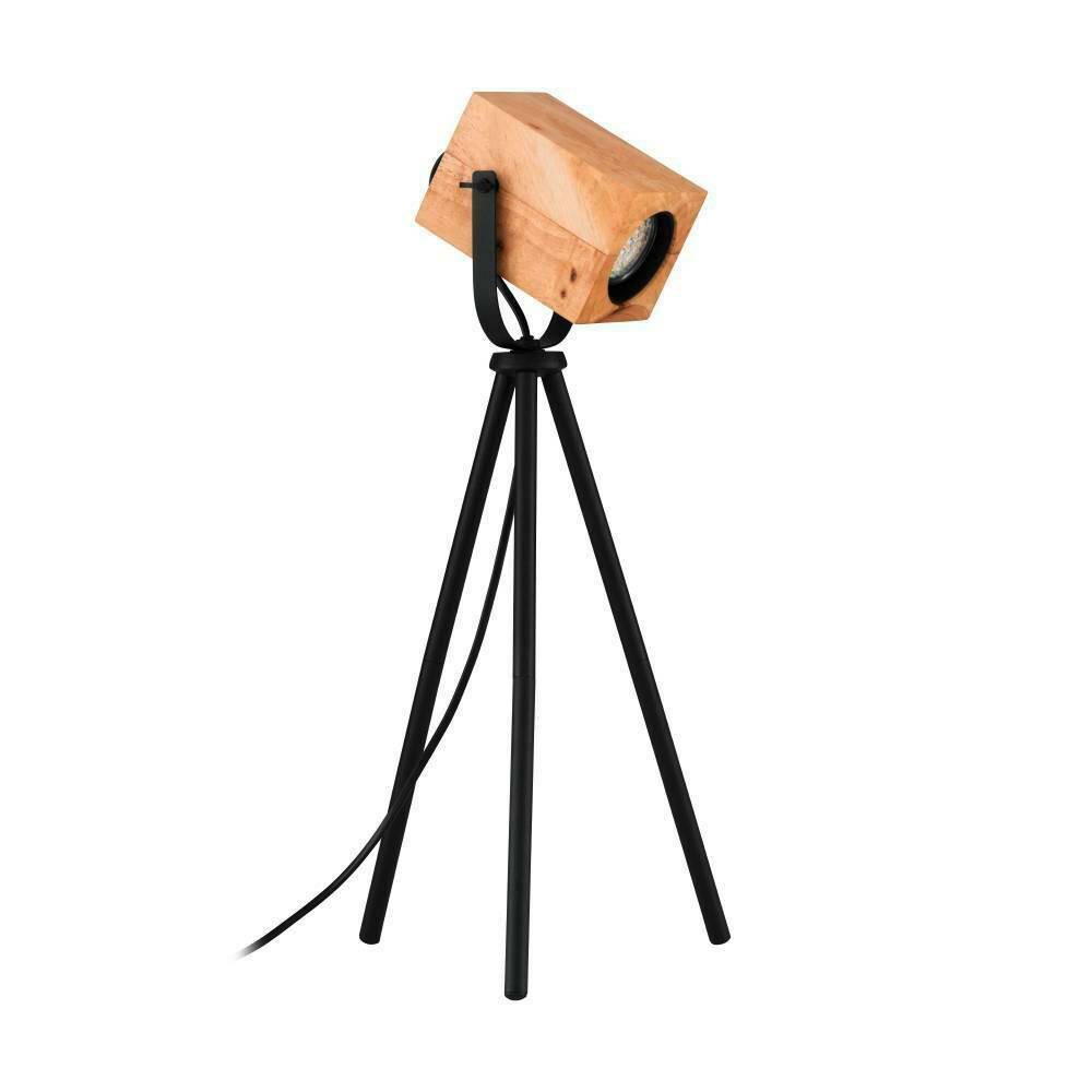 Eglo 43749 "AYLES" 47,5 Cm Yüksekliğinde Çelik Masa Lambası