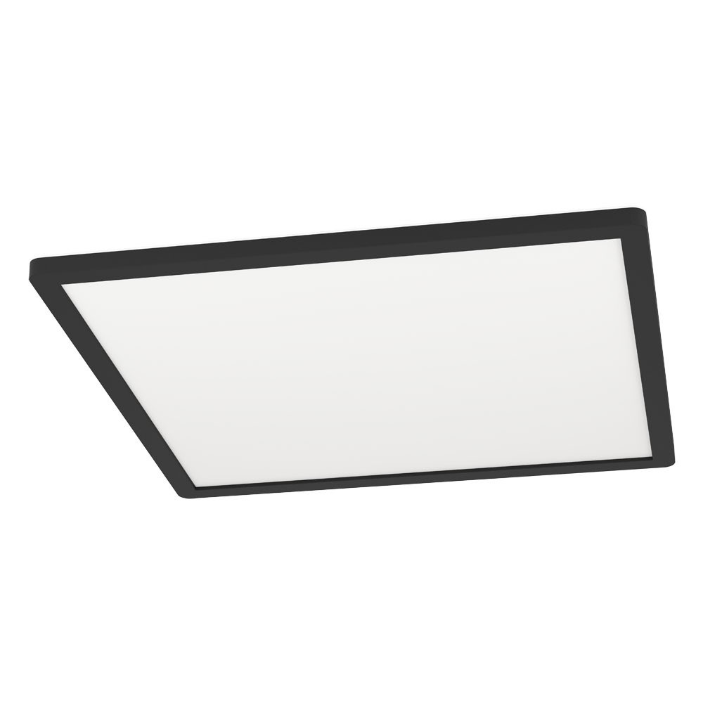 Eglo 900094 İç Mekan " Rovıto-Z " Siyah Renk Plastik, Alüminyum Led Tavan Lambası Ip20 Max: 16,5W En: 42 Cm