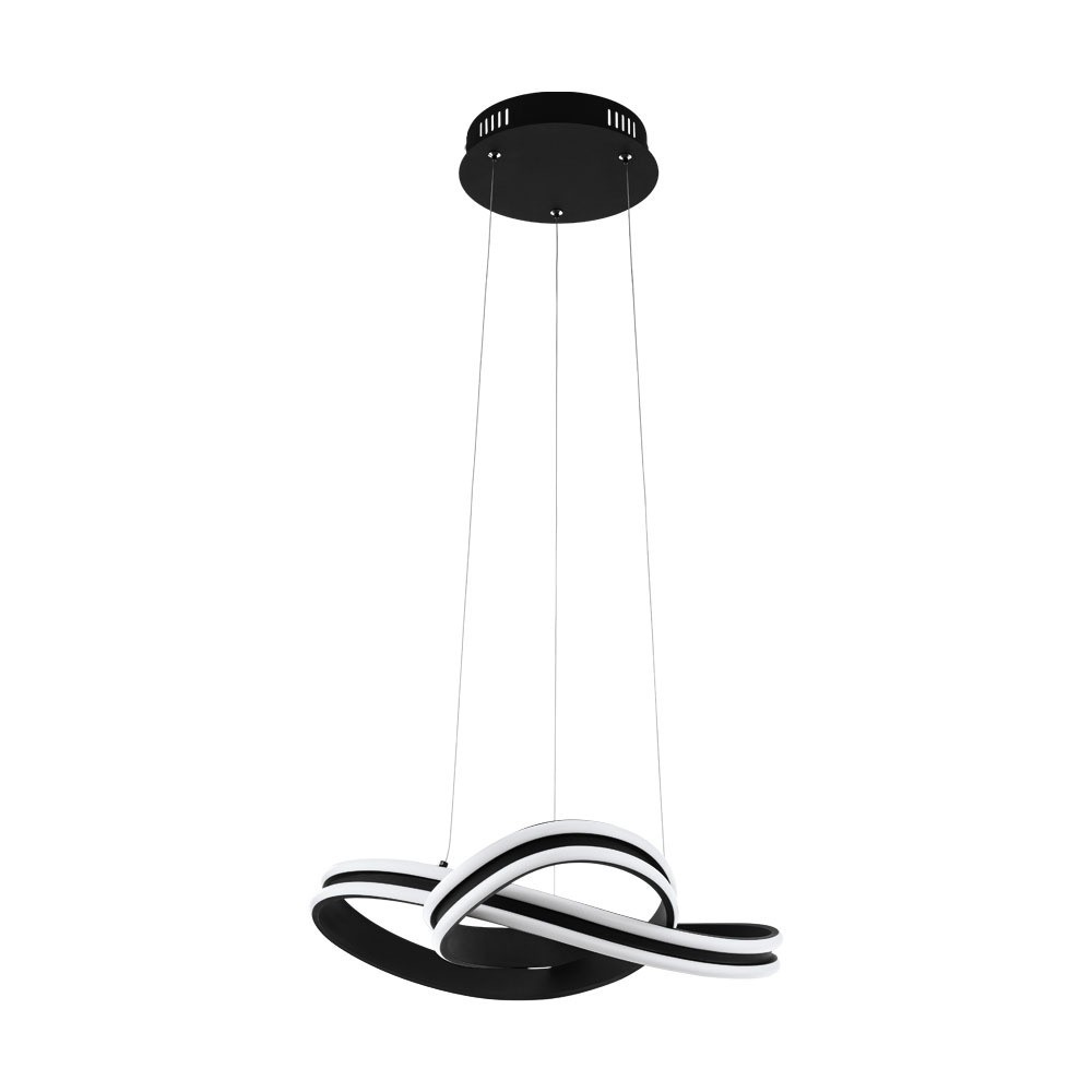 Eglo 99249 "CORREDERA" 120 Cm Yüksekliğinde Çelik Siyah Sarkıt Avize