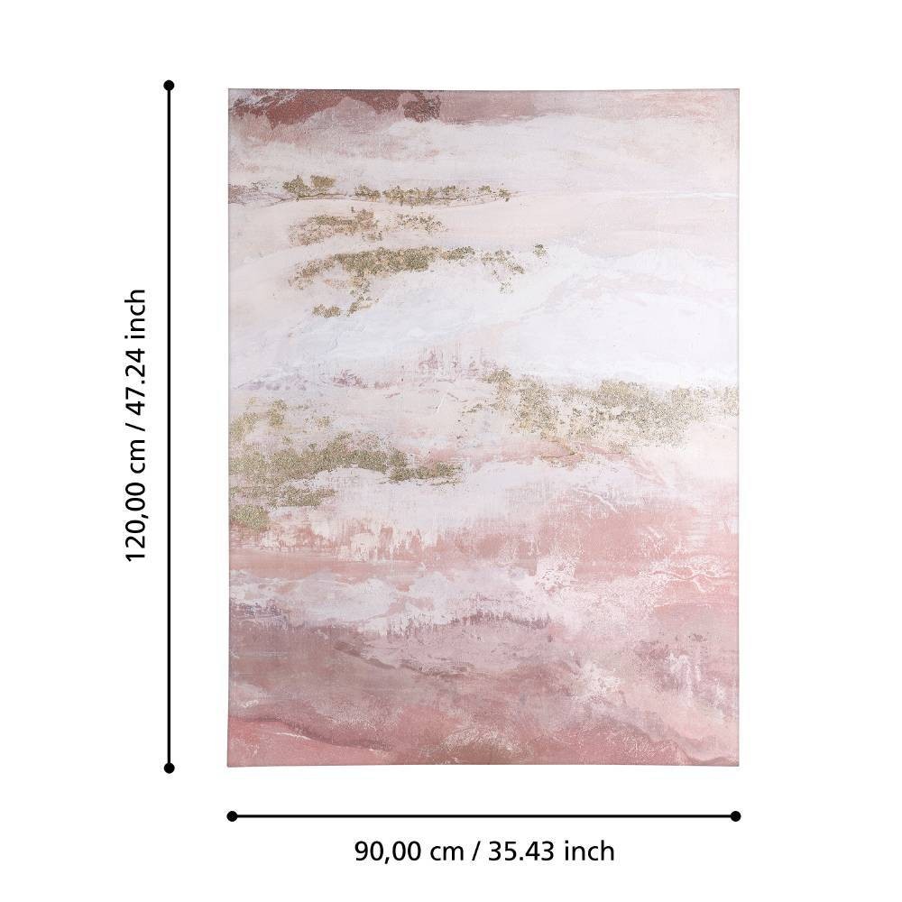 Eglo 423147 "ALAMINOS" 120 Cm Yüksekliğinde 90 Cm Uzunluğunda Dekoratif Duvar Tablo Resim