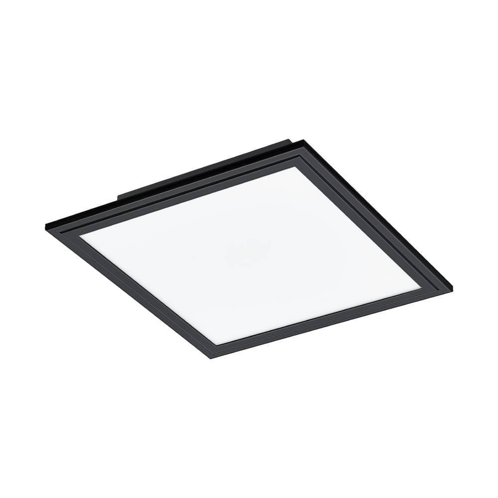 Eglo 900817 "SALOBRENA 1" 30 Cm Uzunluğunda 30 Cm Genişliğinde Alüminyum, Çelik Siyah Led Panel