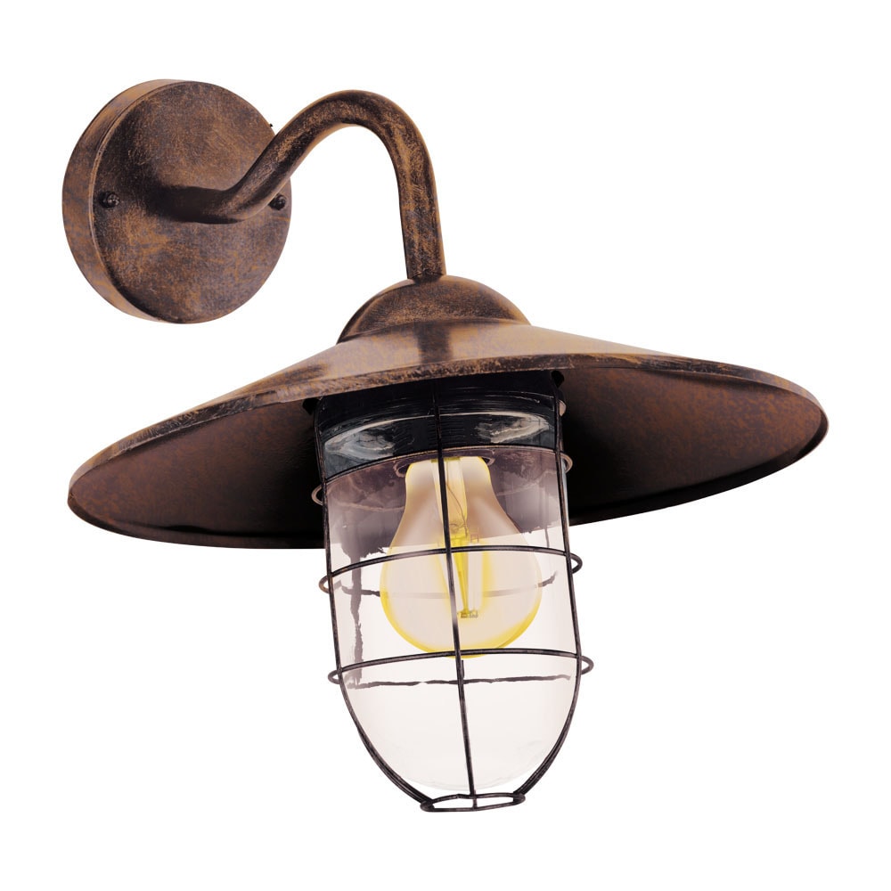 Eglo 94863 "MELGOA" Galvanize Çelik Dış Mekan Bahçe Aydınlatması Aplik Ip44