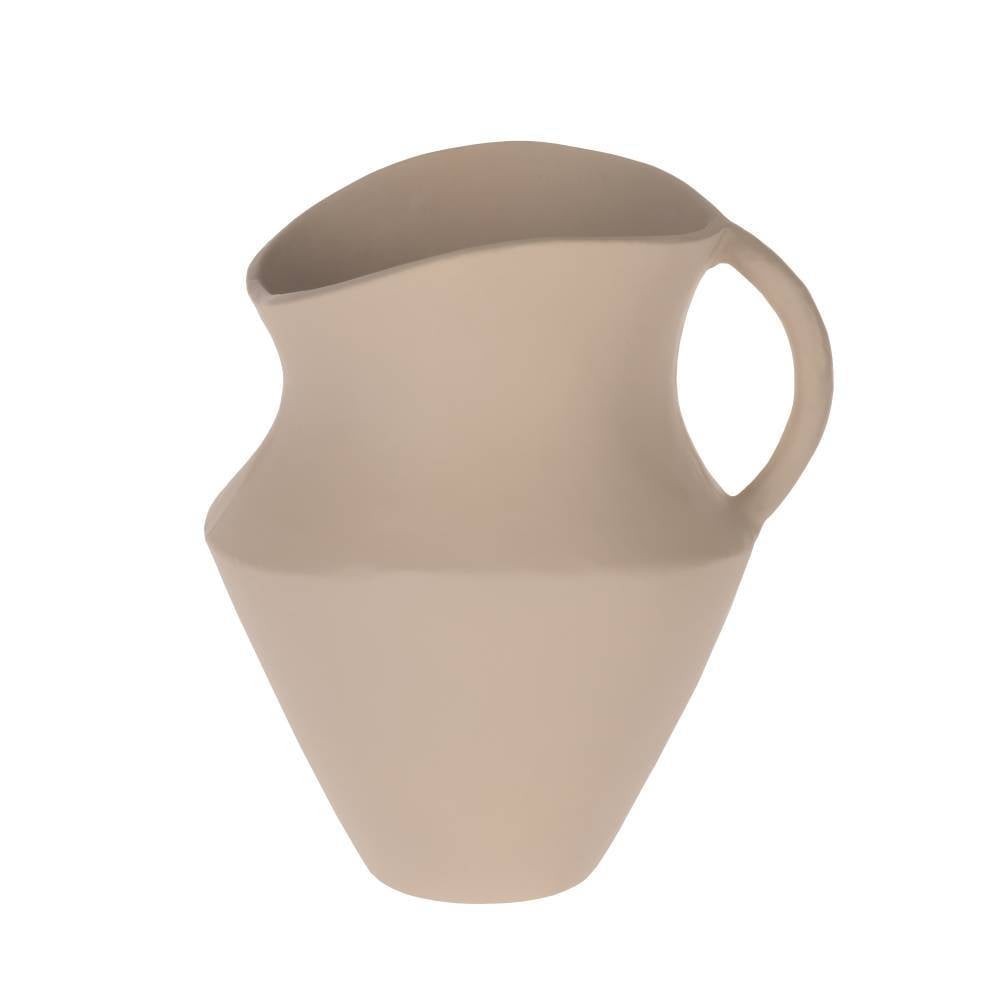 Eglo 421153 "CANTILAN" 21,5 Cm Yüksekliğinde Krem-Beyaz Metal Vazo