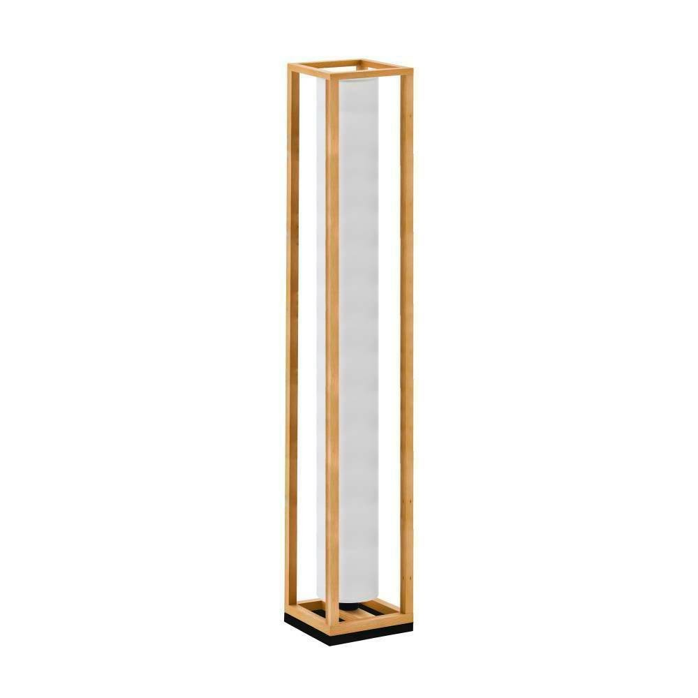 Eglo 390103 İç Mekan " Granados " Siyah, Kahverengi Renk Çelik, Ahşap Köşe Lambası Ip20 E27 Max: 4X25W En: 20 Cm