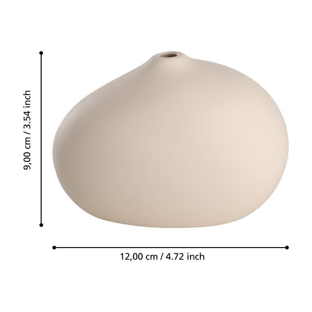 Eglo 421262 "DARAINA" 9 Cm Yüksekliğinde Rose Seramik Vazo