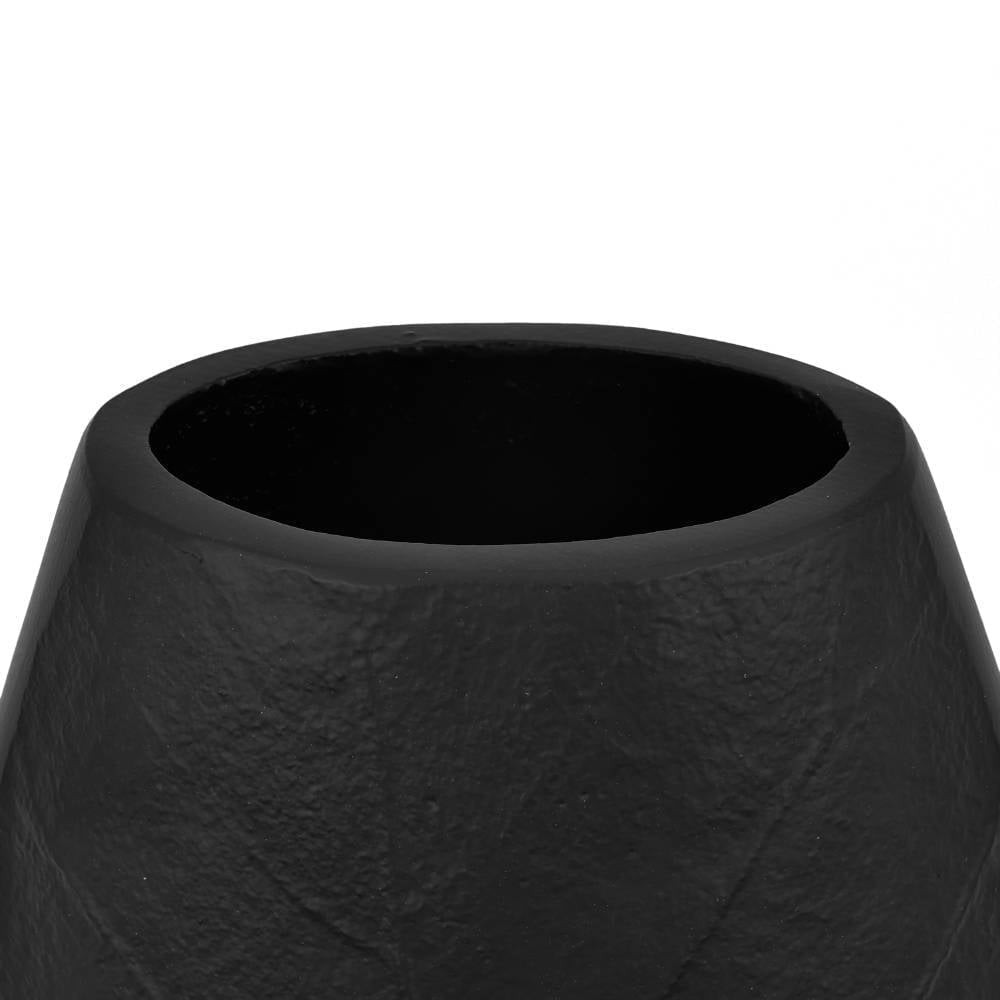 Eglo 421137 "MIDSALIP" 32 Cm Yüksekliğinde Siyah Metal Vazo