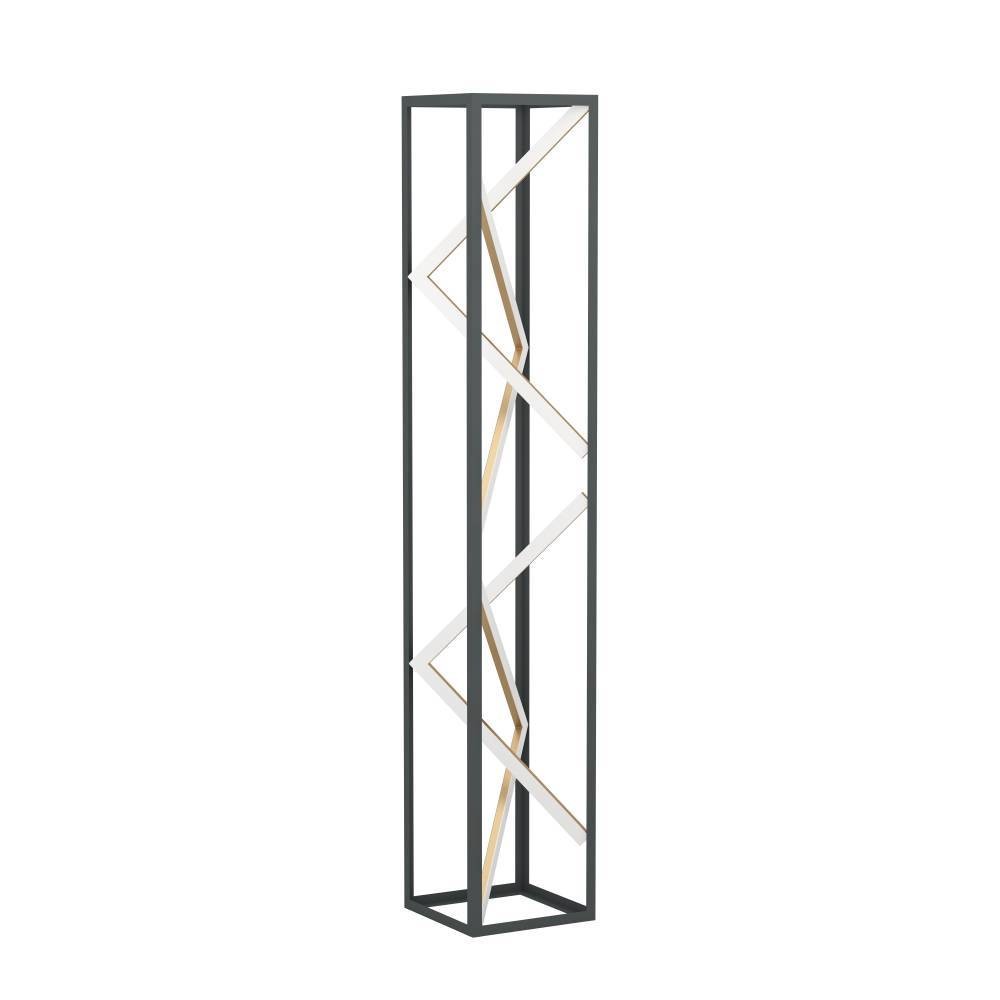 Eglo 390419 "PENELA" 116 Cm Yüksekliğinde Alüminyum, Çelik Köşe Lambası Lambader