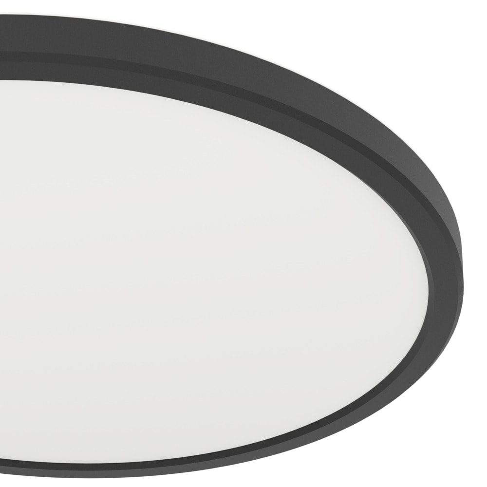 Eglo 901463 "ROVITO-Z" 30 Cm Çapında Siyah Plastik Led Panel Ip44