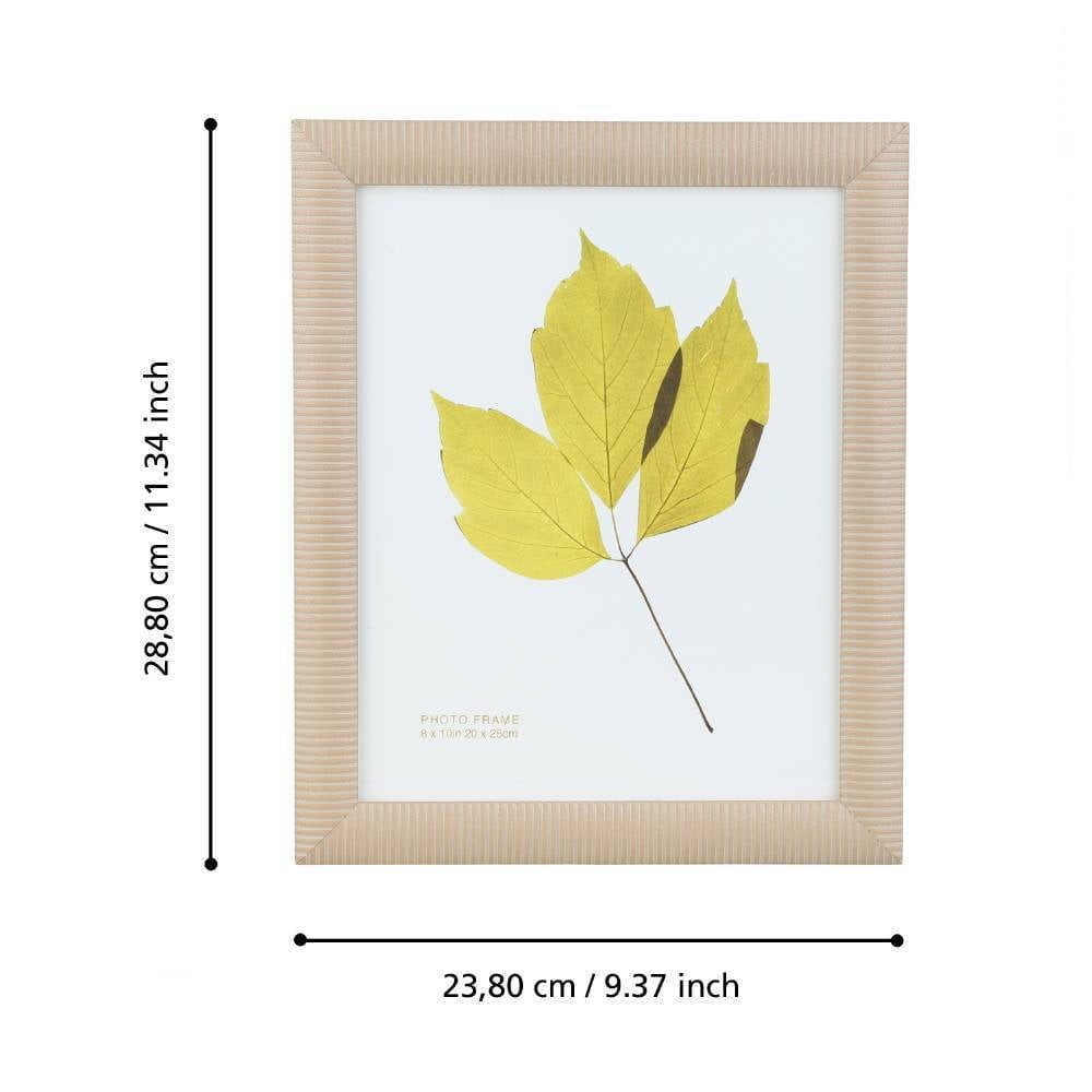 Eglo 423094 "RENABIE" 28,8 Cm Yüksekliğinde 23,8 Cm Uzunluğunda Plastik, Cam Bej Resim Çerçevesi