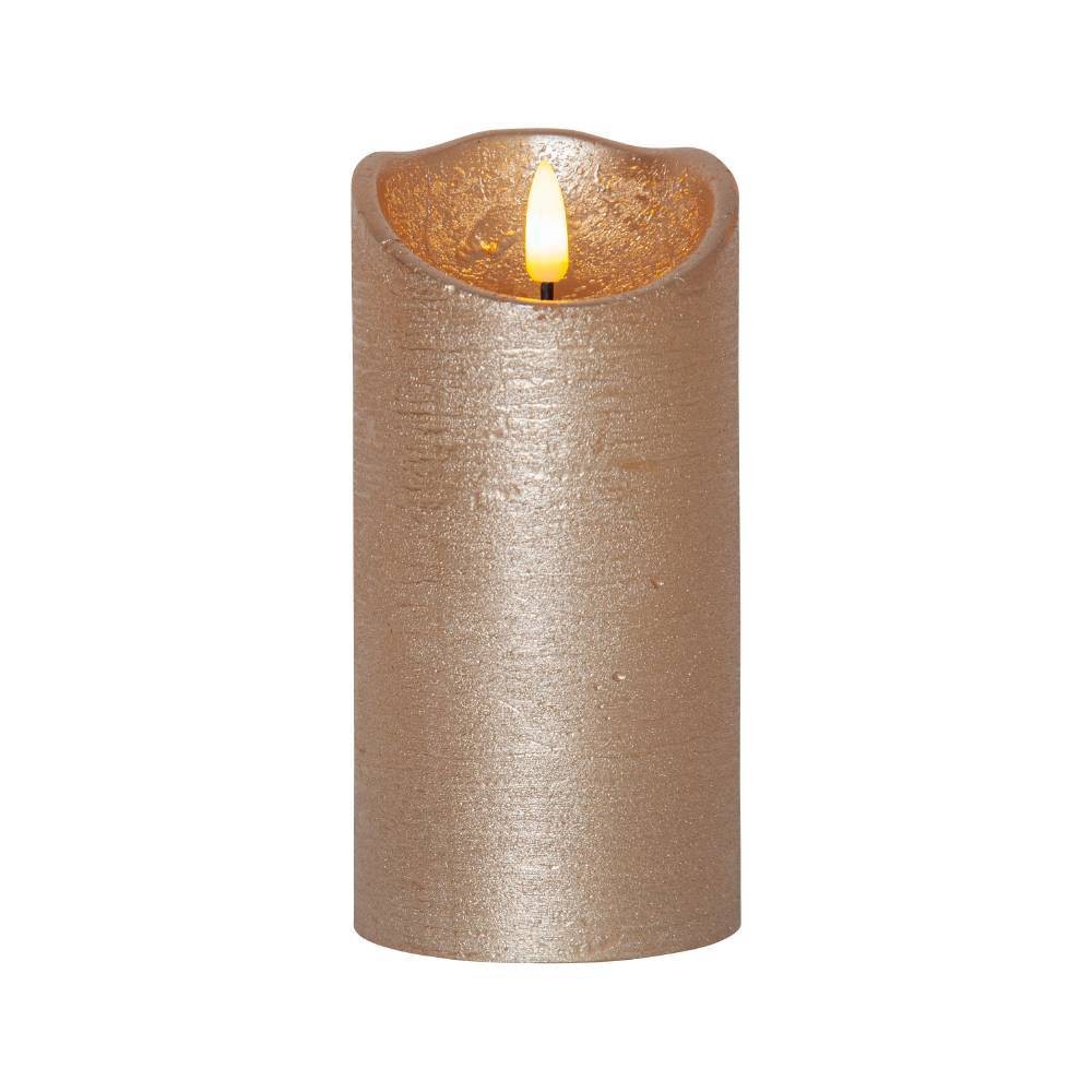 Eglo 411501 "FLAMME RUSTIC" Led Mum Gold 15Cm Yüksekliğinde 7,5Cm Çapında
