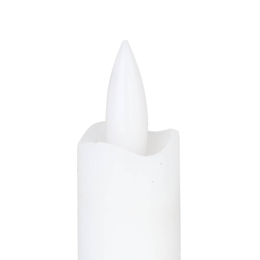 Eglo 422218 "ANTANABE" 15 Cm Yüksekliğinde Led Balmumu Plastik Beyaz 2'Li Set