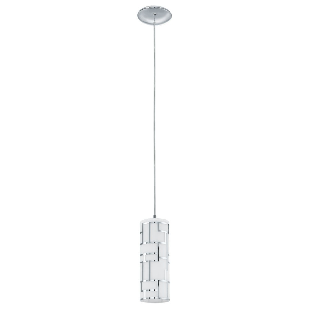 Eglo 92562 "BAYMAN" 110 Cm Yüksekliğinde Çelik Krom Sarkıt Avize