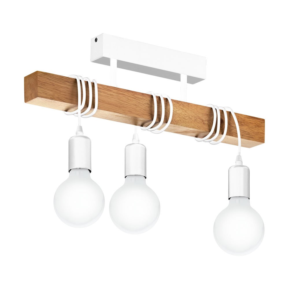 Eglo 33166 "TOWNSHEND" 55 Cm Uzunluğunda Çelik Beyaz Tavan Armatürü